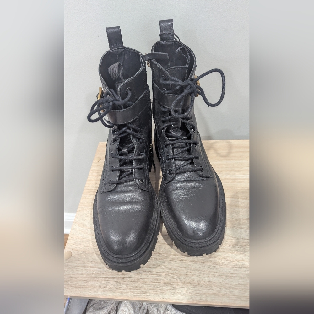 zara combat boots